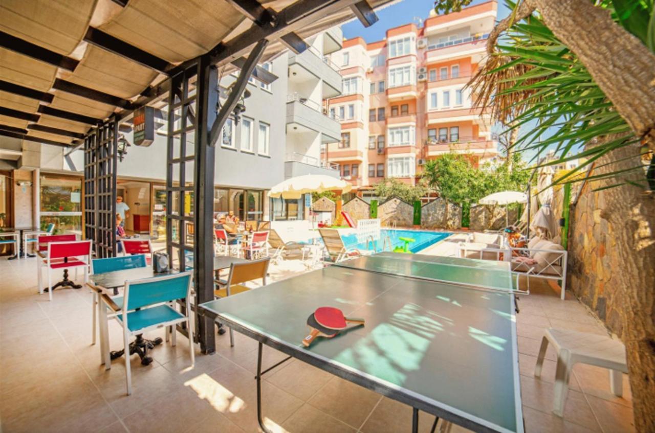 Kleopatra Icaria Apart Hotel Alanya Kültér fotó
