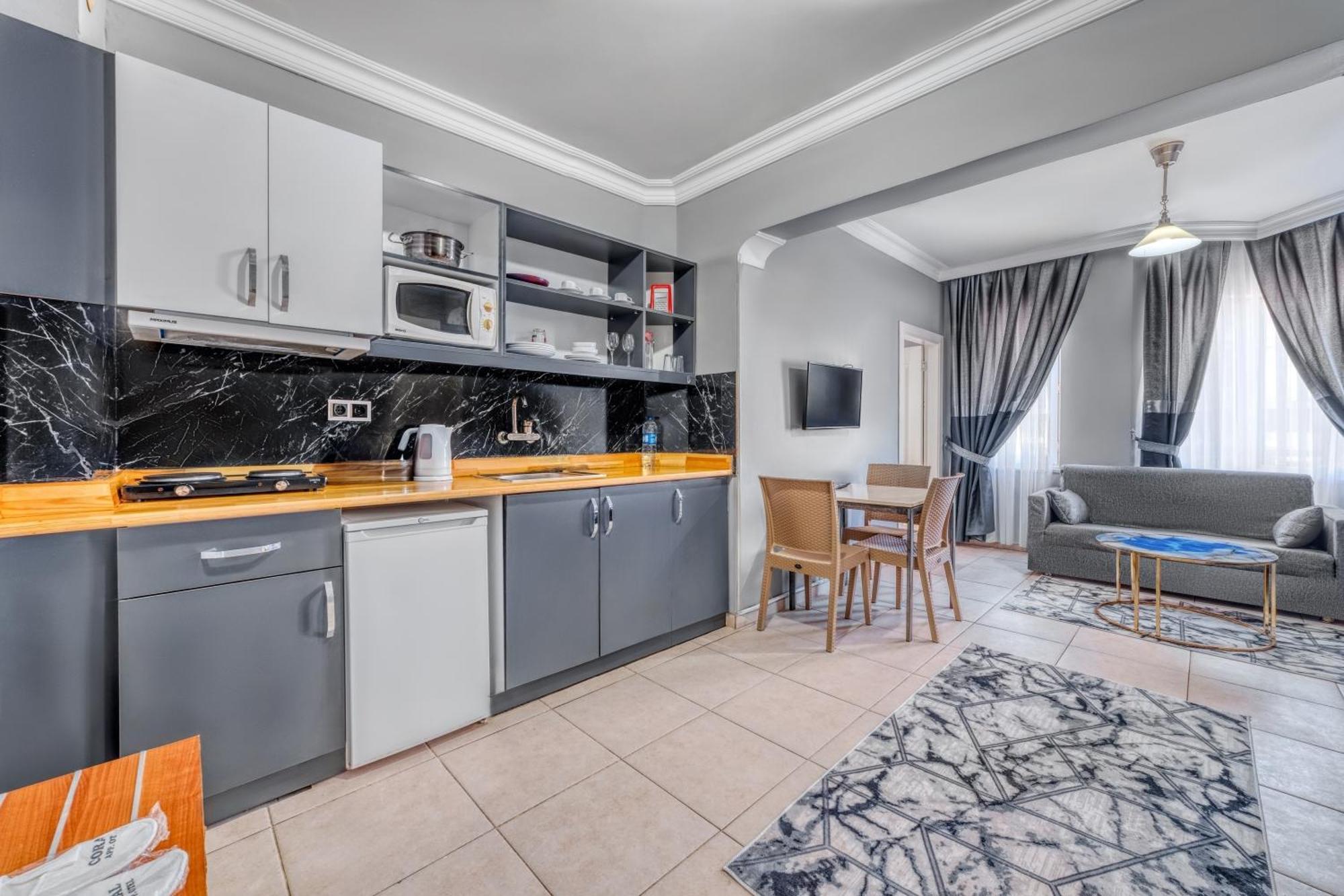 Kleopatra Icaria Apart Hotel Alanya Kültér fotó