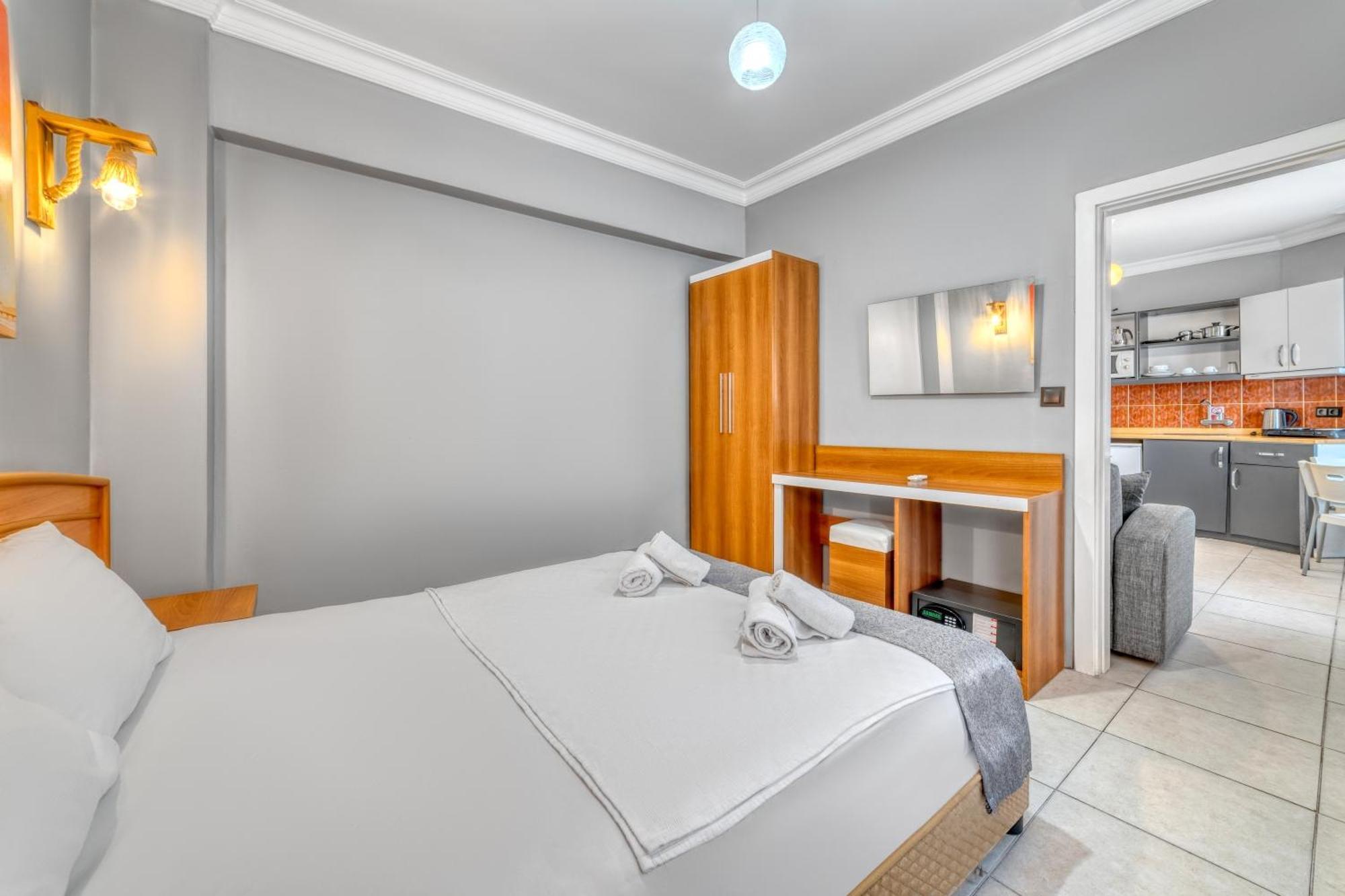 Kleopatra Icaria Apart Hotel Alanya Kültér fotó
